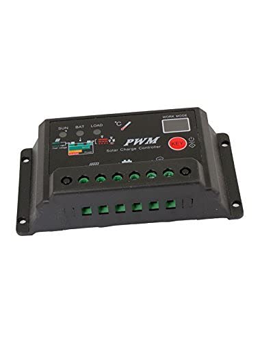 Ubersweet Imported Car Black Panel Charge Solar Battery Charger Controller Regulator 20A_16394