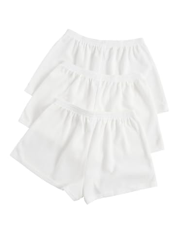 Image of SOLY HUX Women's Summer Shorts 3 Packs Casual Comfy Shorts Sets