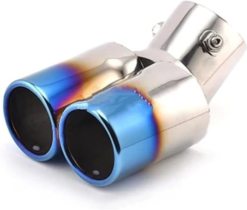 Embouts d'échappement bleu pour relooker votre Kia Rio et Soul