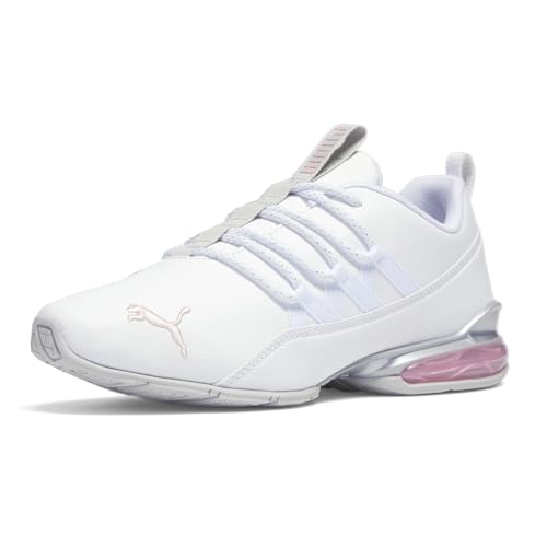 PUMA Womens Riaze Prowl Sl Speckle Lace Up Running Sneakers Shoes - White - Size 11 M2