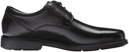 Rockport Men's Charles Road Plain Toe Oxford Black Leather 10.5 M (D)-10.5 M | Image 5