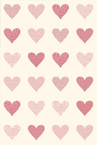 Moda Hearts Packaged Cheater Panel 36