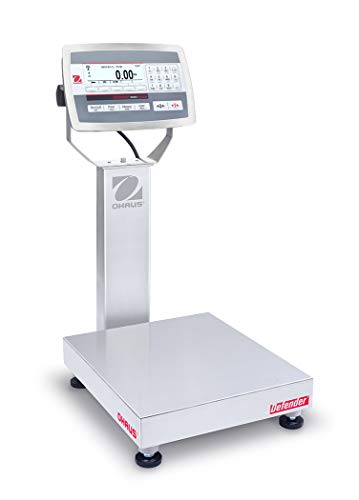 Báscula de banco Ohaus D52XW50RTR1 con columna y display TD52XW miniatura 3