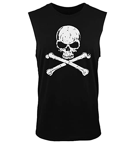Amazon.com: Tcombo Skull and Crossbones - Badass Men's