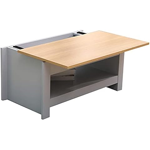 Homemade Design Sliding Coffee Table with Storage Cover