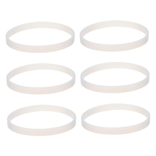 COLLBATH 6Pcs Kitchen Juicer Gasket Sealing Ring Silicone Replacement for Sealing Easy to Clean Juicer Accessories Compatible with Various Juicer Models