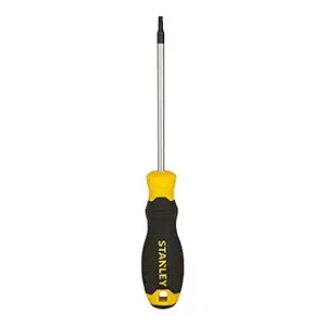 STANLEY STMT60845-8 Cushion Grip Torx ScrewdriverT15X100 mm Black and Yellow