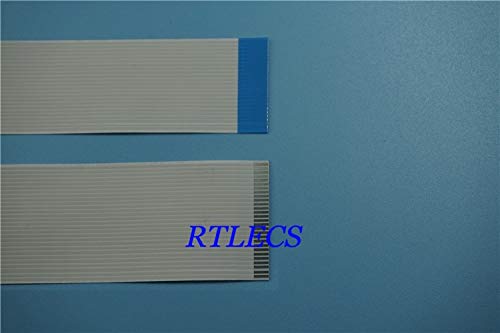 Gimax 100pcs FFC FPC Flexible flat cable 28 PIN 0.5 mm pitch same sides Length 60 mm 80 100 120 150 200 250 300 400 500 mm ZIF - (Color: 250mm Length)
