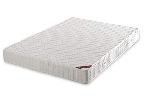 Belnou Colchon Acolchado. Tejido Strech Ambas Caras. Núcleo de Eliocel. Calidad. Aloe Vera. Comodo Transpirable Antiacaros. Fabricado en España. Cama 160x200 cm