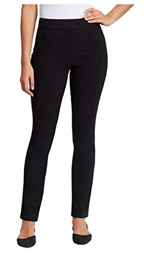 Gloria Vanderbilt Ladies' Pull on Pant (Black, XX-Large)