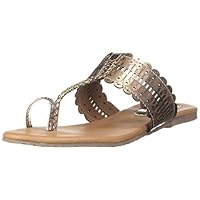 BATA womens Metallic Tr Slipper