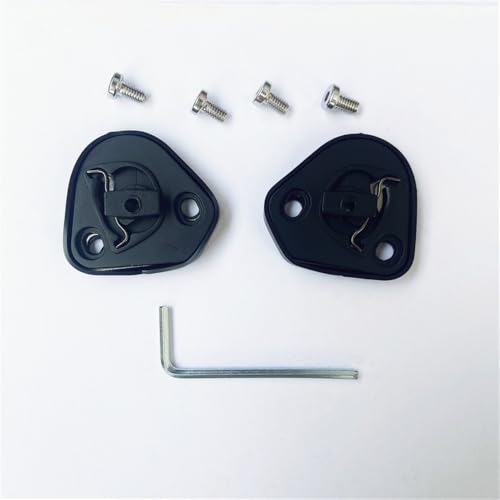 YuWuZhu Lenti della Visiera del Casco, Visiera di Ricambio Race 3 Face Shield AntiGraffio e Anti-UV for Casco AGV PI-Sta GP RR/Pista GP R/Corsa R(Base+Screwdriver)