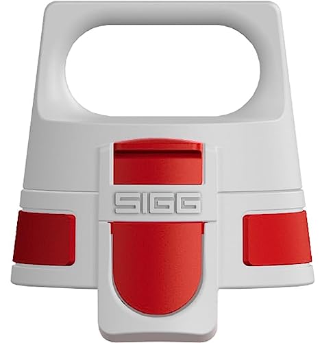 Sigg WMB ONE Top Red Closure (One Size), Replacement Spare Part Drinking Bottle, One-Handed & Leak-Proof Closure Cap
