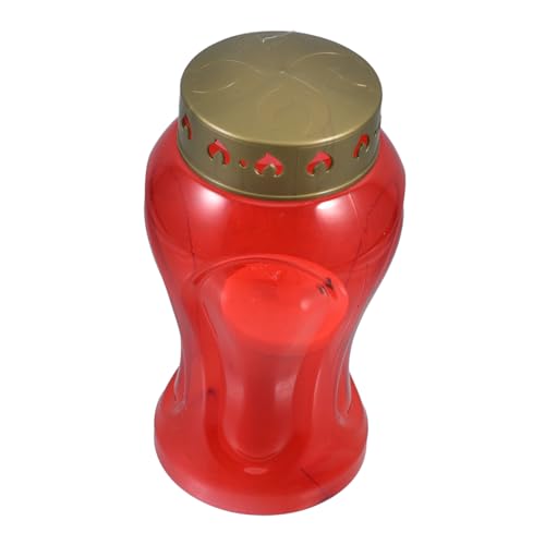 FONDOTIN Vela Electrónica Led Realista De Jardín Vela Eléctrica De Iglesia Decoración Para Exteriores Reutilizable Luz De Jardín Para Fiesta De Aniversario