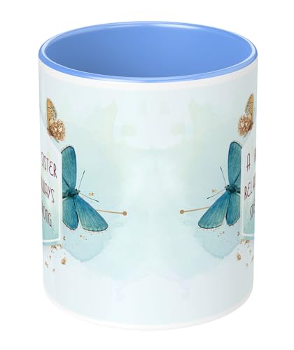 Image of Raksha Bandhan Gifts Printed Mug with Keychain Best Rakhi Combo Gift for Brother & Sister Rakshabandhan Return Gifts for Sister White 350ml Coffee Mug(Pack of 5)(Combo Set)(RMCKRCG1006)