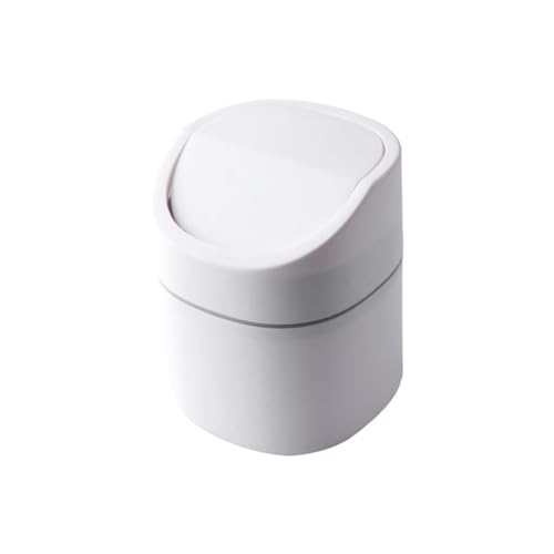 Papelera de Escritorio Compacta MAGICLULU Blanca