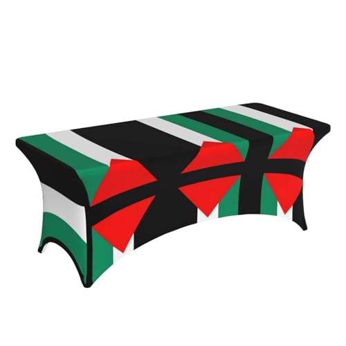 Nappe rectangulaire Palestine en élasthanne extensible EdWal de 1,8m