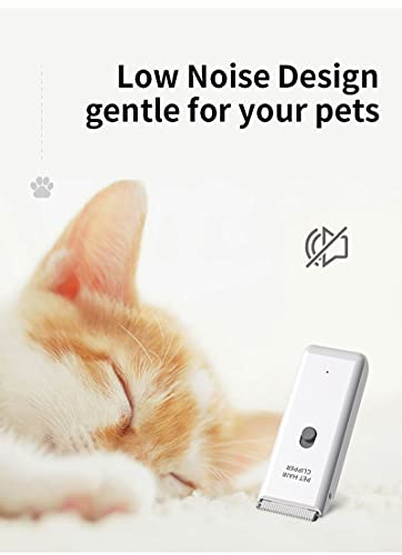 Image of Dog Cat Home Hair Waterproof Clipper Portable Pet Shaver