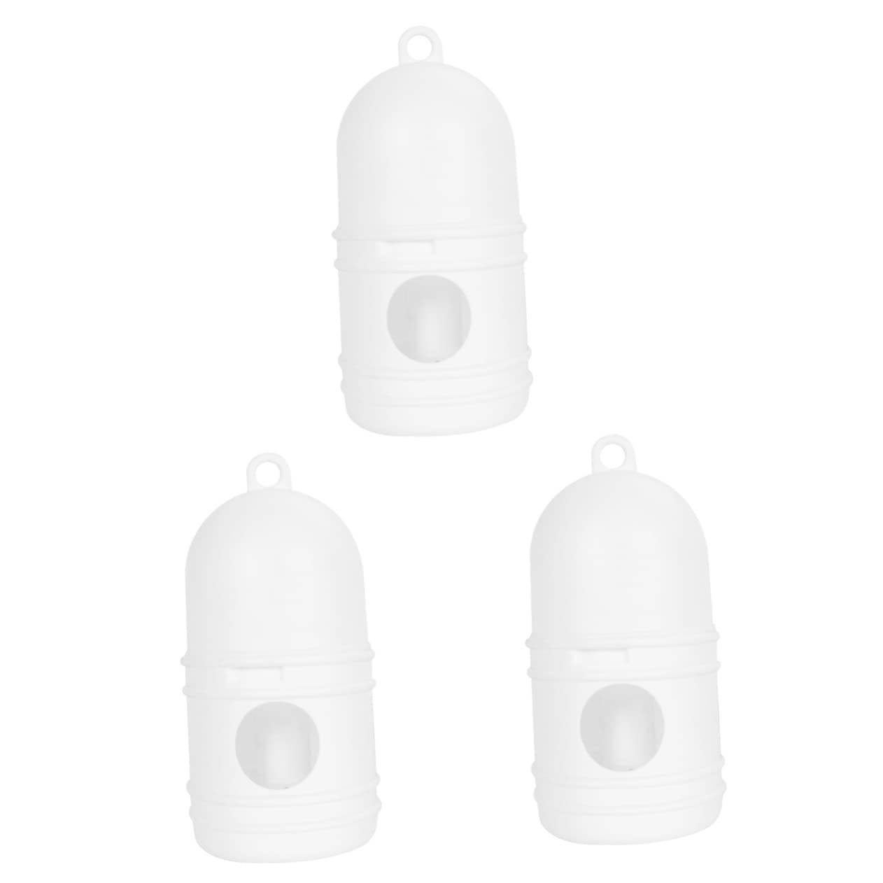 FOMIYES 3pezzi Bevitore Per Dispenser Per Pigeons e Pollame Resistente e Multifunzionale Installabile Per Avicoli