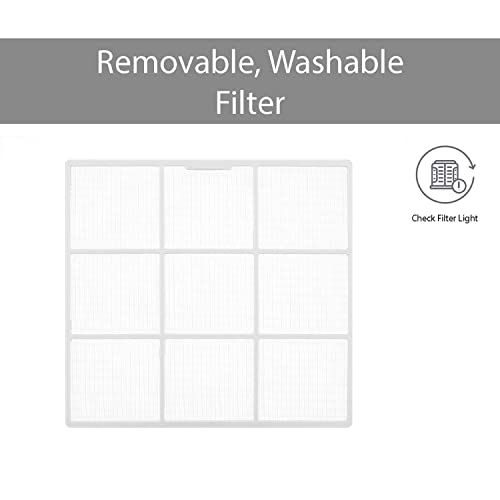 Image of LG 23,000 BTU 230V Window-Mounted Air Conditioner with 9,200 /11,200 BTU Supplemental Heat Function