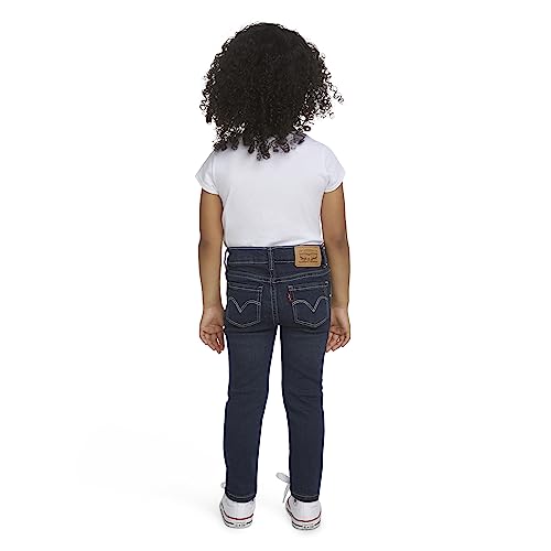 Levi's Girls' 710 Super Skinny Fit Jeans, Blue Asphalt, 2T4