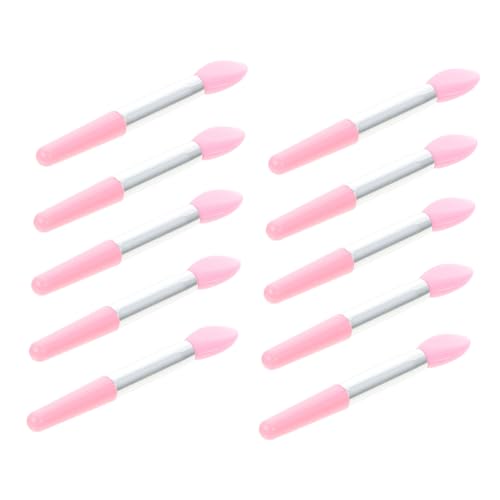 Vaguelly 10 Cucharas Para Labiales Pestañas Lápiz Labial Maquinillas De Afeitar Rímel Organizador De Maquillaje Transparente Cuidado De La Piel Aplicador De