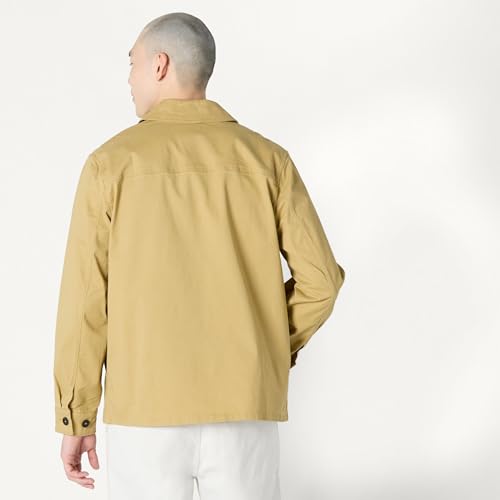 Image of Amazon Essentials Men's Relaxed-Fit Stretch Cotton Utility Jacket with Multi Pockets