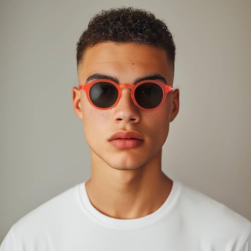 Image of LONDON MOLE Graduate sunglasses | Cool round panto shaped glasses | Men's Women's Unisex | Spring hinges