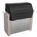 Built in Grill Cover for Monument Grills Built-in 4-Burner Gas Grill, Water-Resistant Outdoor Kitchen Grill Cover Durable BBQ Cover Heavy Duty Patio Grill Protector