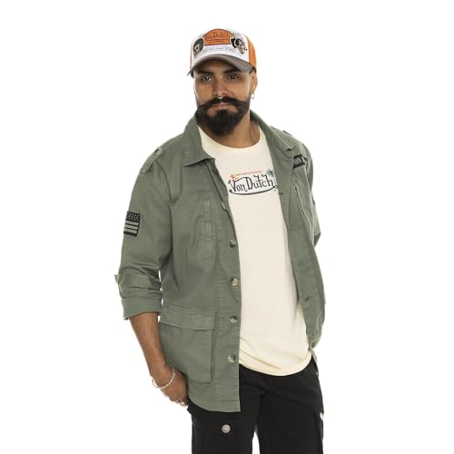 Surchemise Homme Coton Von Dutch : Veste Idéale pour vos Sorties