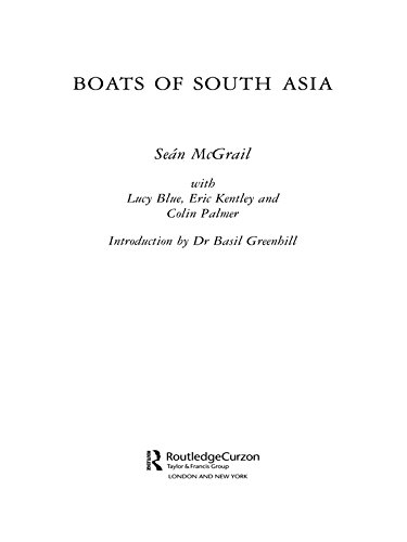 Boats of South Asia (Routledge Studies in South Asia)
