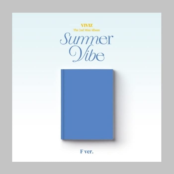 VIVIZ Summer Vibe 2nd Mini Album PhotoBook Version Flyinig Point Cover CD+64p PhotoBook+1ea Envelope+3p PhotoCard+1ea Paper Mobile+1p Message Card+1p PostCard+Tracking Sealed
