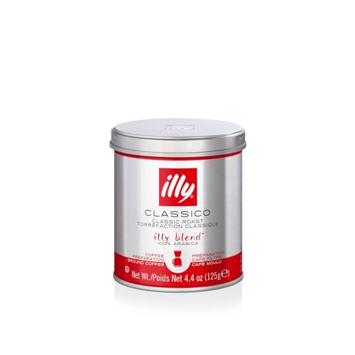 Image of illy Ground Drip Coffee, Classico Medium Roast, 4.4 oz