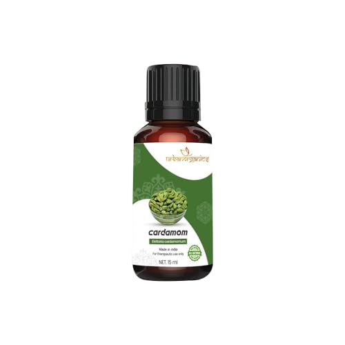 Image of VIRTUAL Cardamom Essential Oil 15ml | 100% Pure & Natural Elaichi Oil | Therapeutic Grade Aromatherapy Oil for Skin, Hair & Face | Digestive & Respiratory Support | Stress Relief Essential Oil