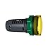 XB5EVB8?-?LED Panel Mount Indicator, Round, Yellow, 24 VDC, 22 mm, IP66, IK05, NEMA 4X, NEMA 13