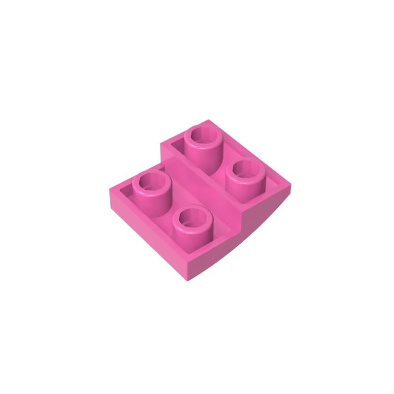 XYEIUGO 32803 Arched Brick Slope Curved 2x2 Inverted, Dark Pink, 50 PCS — image 1