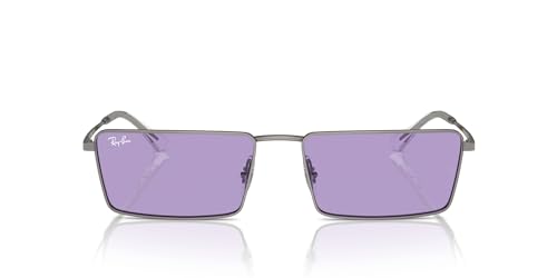 Image of Ray-Ban Unisex Rb3741 Emy Rectangular Sunglasses