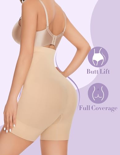 YADIFEN High Waisted Tummy Control Shapewear Shorts for Women
| YADIFEN Women Thigh Slimmer High Waisted Shapewear Shor 