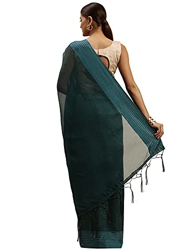 Image of AKHILAM Women's Casual Fancy net Solid Saree with Unstitched Blouse Piece(NIYATI44 M Parent)