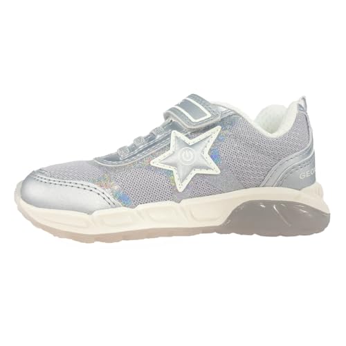 Geox J Spaziale Girl avec lumières intégrées et semelle respirante