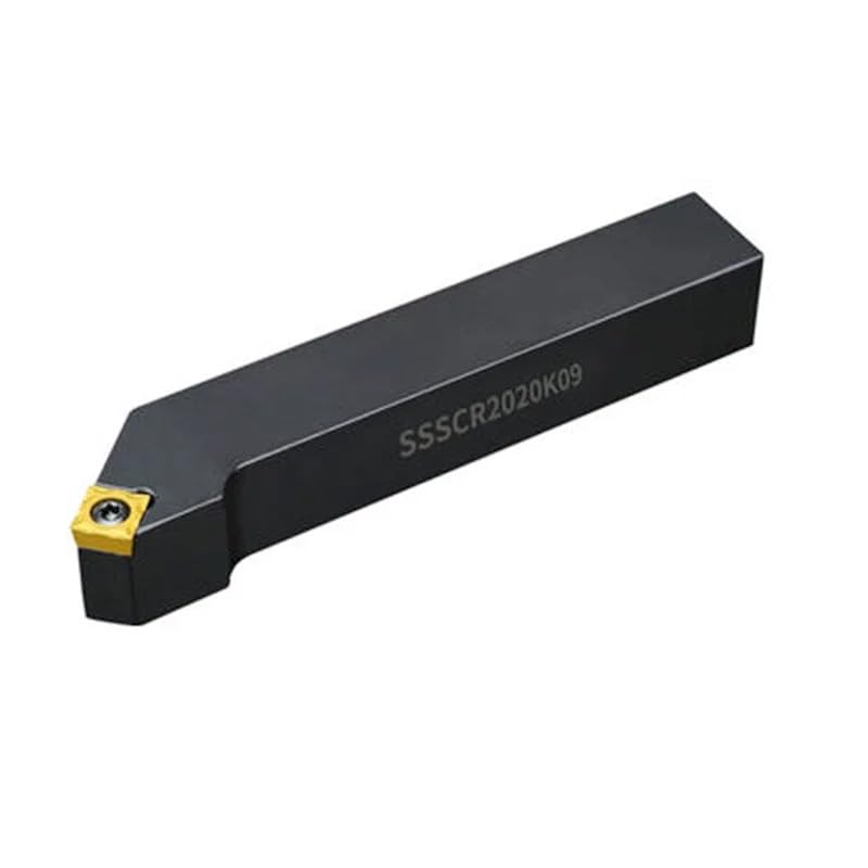1PC SSSCR1212H09 SSSCR1616H09 SSSCR2020K09 SSSCR2525M09 CNC Lathe Cutter Tools External Turning Tool Holder for SCMT Insert(SSSCR1212H09)