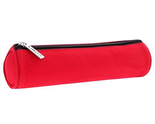 Comix School Pencil Case Round Red, red, Casual, 6x22Hx5 cm - Image 2