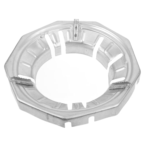 SHINEOFI Support De Casserole En Métal Pour Cuisinière à Gaz Coupe-vent Résistant Aux Hautes Températures Accessoire Cuisine Compatible Woks 1 Pièce