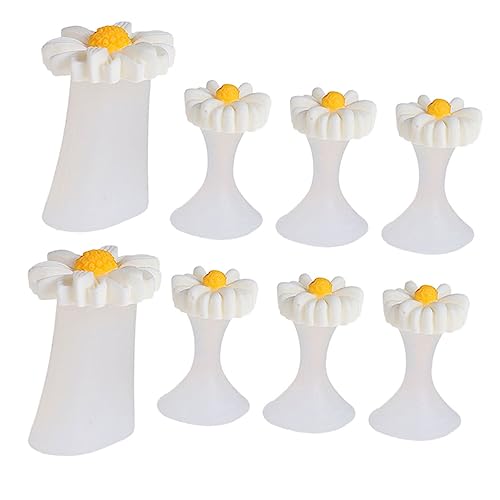 LIFKOME 8Pcs Toe Separators for Nail Polish Silicone Pedicure Spacers Easy to Use Nail Art Tool for Professional and Home Use Pedicure Accessories for Nail Lovers