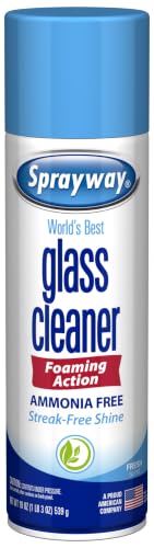 Sprayway Glass Cleaner with Foaming Spray for a...