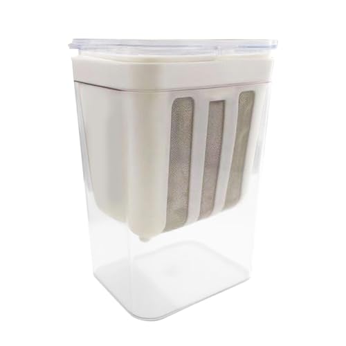 Cucina Versatile set-1100 ML Yogurt con Filtro utente per caffè, tè, succo | Cesto per Riso, Miele, Formaggio, Salsa, rimozione della polpa,