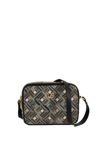 Chiusura: zip 4US Cesare Paciotti - Borsa a tracolla in ecopelle, multicolore (17 X 23 X 7 cm)