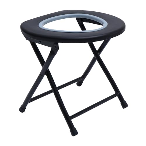 Chaise percée pliable solide pour éviter l'inconfort