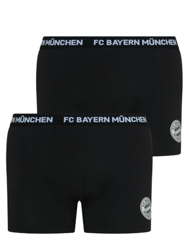 FC Bayern München Boxerpants 2er-Set schwarz Short Unterhose Boxershorts FCB Größe S