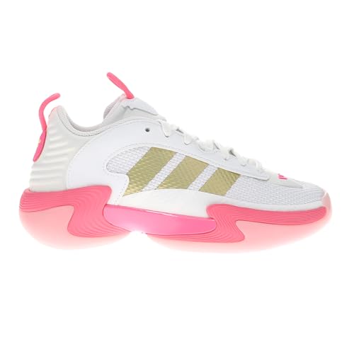 adidas Womens Sm Exhibit Select 2.0 Low Basketball Sneakers Shoes - White